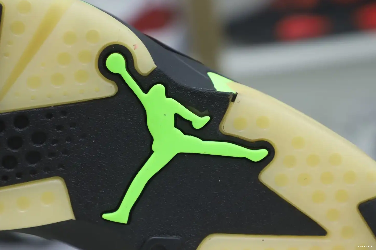 GREEN' RETRO 6 'ELECTRIC AIR Kimikick JORDAN 0815